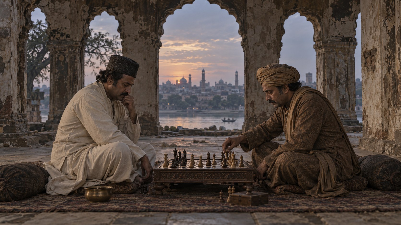 शतरंज का literary visualization
